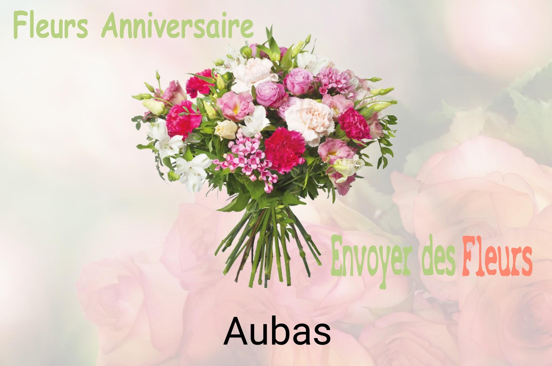 Bouquet de fleurs d’anniversaire livré à Aubas